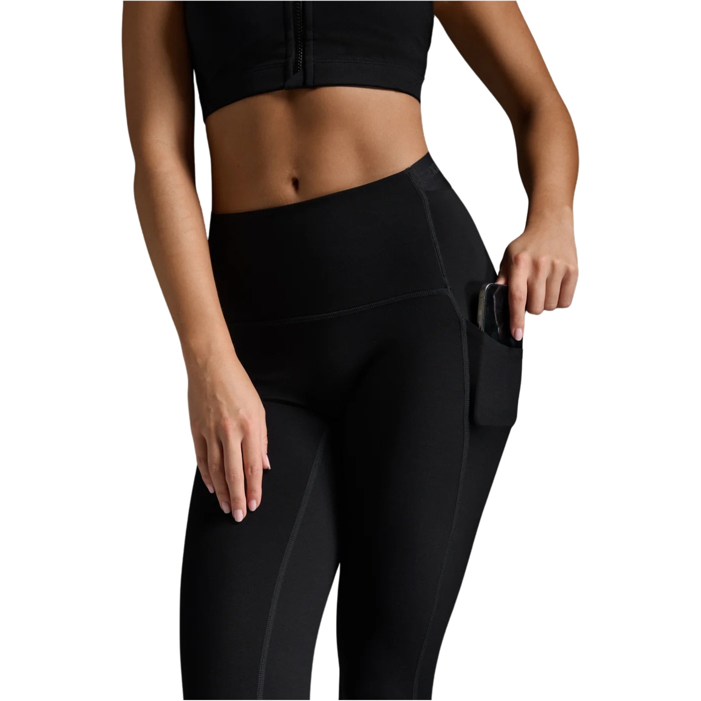 2026 2XU Womens Form Stash Hi-Rise Comp Tights WA6874B - Black / Black